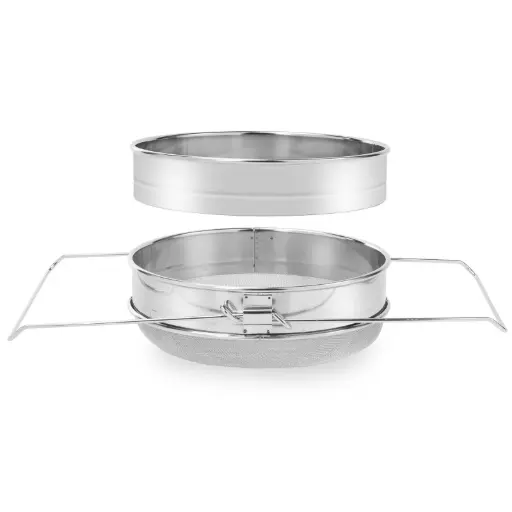 DOUBLE SIEVE STRAINER